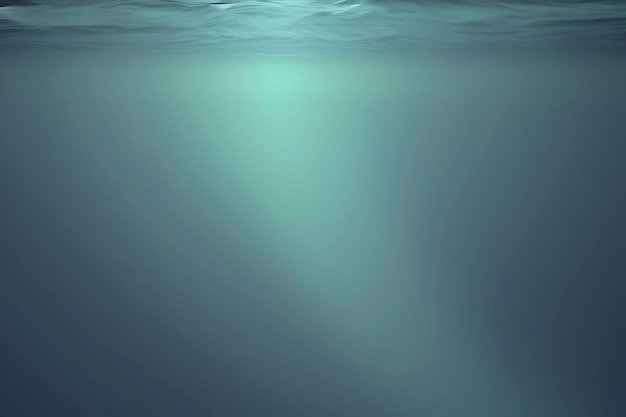 PSD a cool mysterious color gradient depicting the depths of the ocean