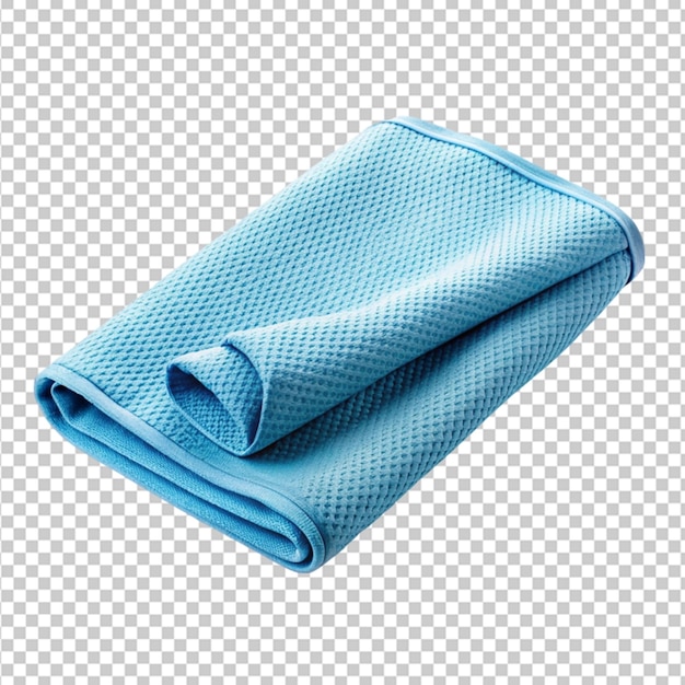 cooling towel on transparent background