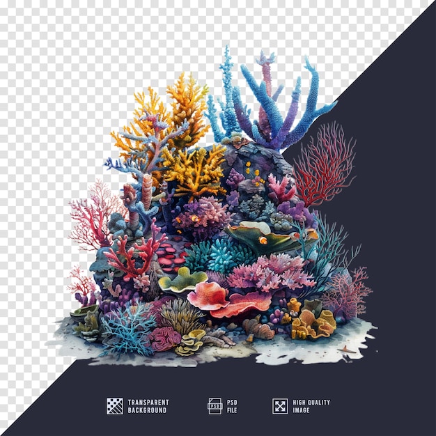 Coral reef images without HD quality background