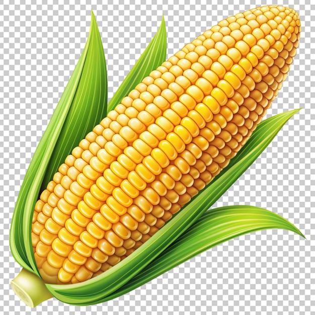 PSD corn vegetable clip art