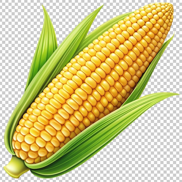 PSD corn vegetable clip art