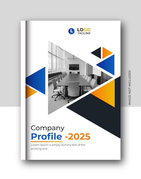 Corporate annual report business book cover or booklet brochure design