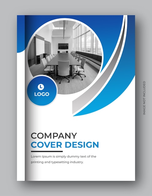 Corporate business book cover annual report Brochure design