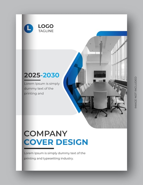 Corporate business book cover annual report Brochure design