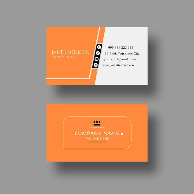 Corporate business card design