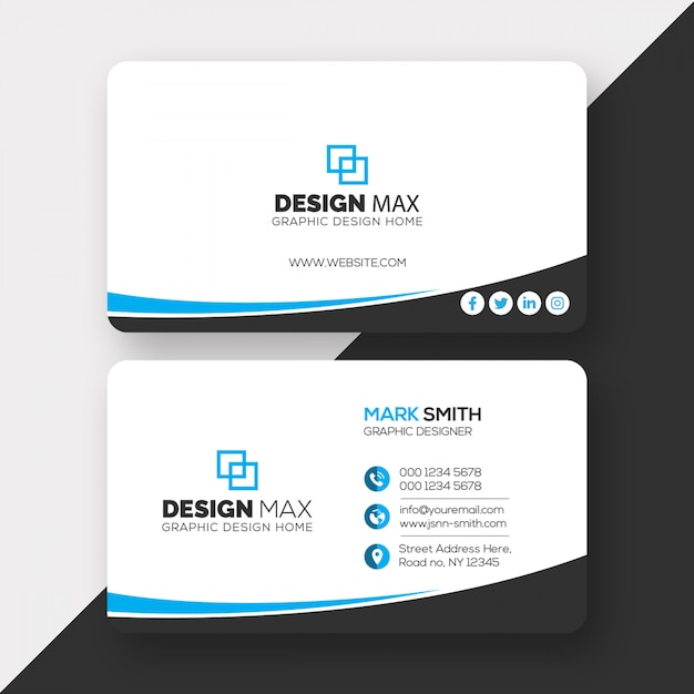 Corporate Business Card Template