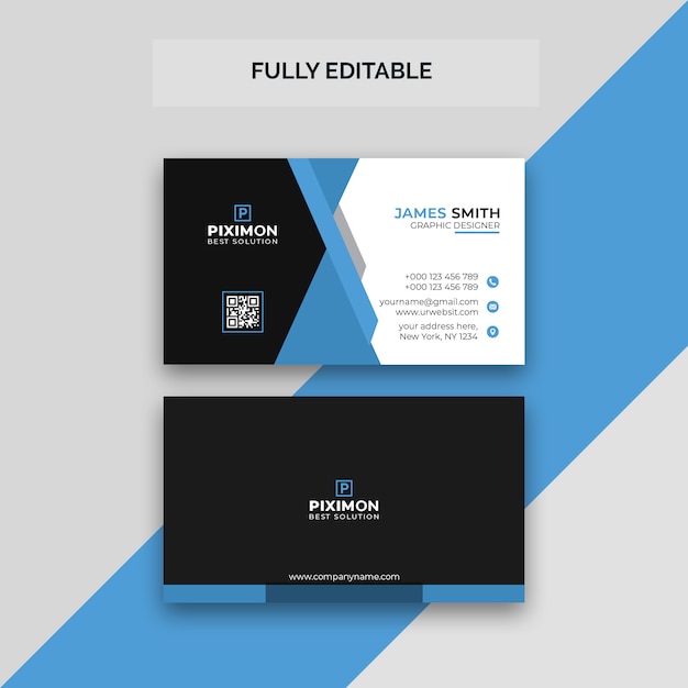 corporate business card