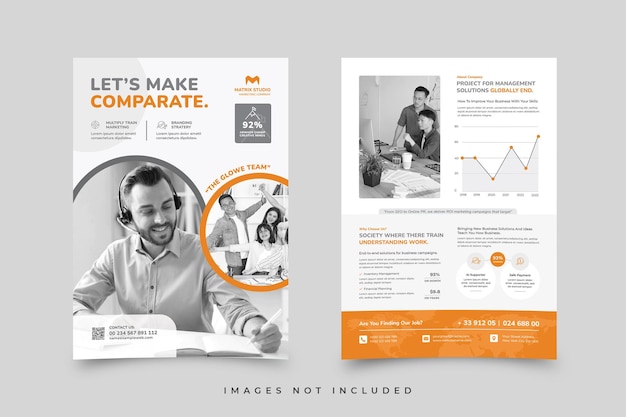 corporate business flyer template