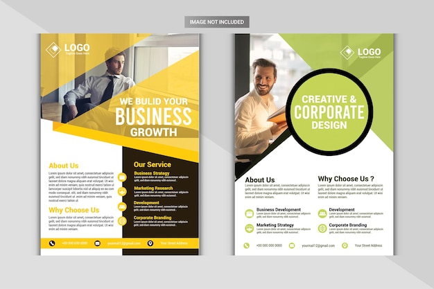 PSD corporate business flyer template