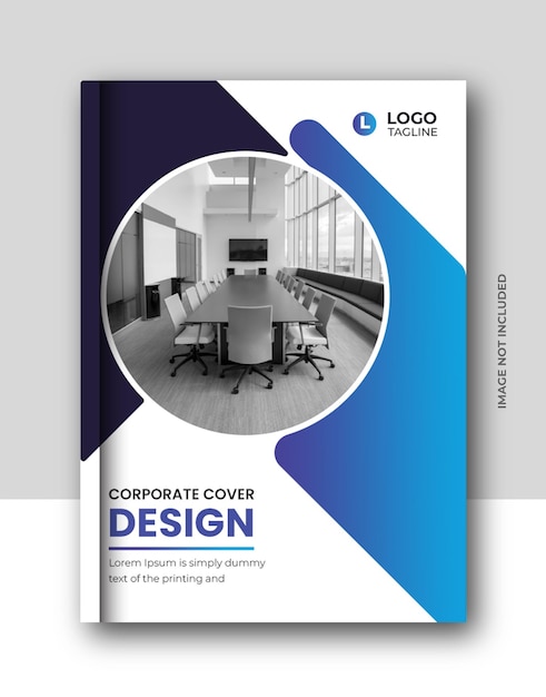 Corporate company annual report, business brochure and book cover design