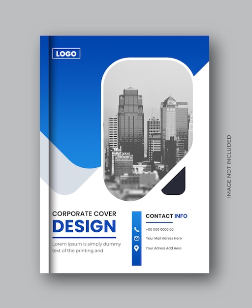 Corporate company profile brochure modern annual report business book cover design