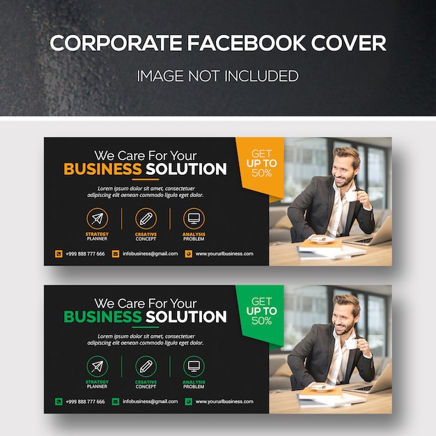 Corporate Facebook cover