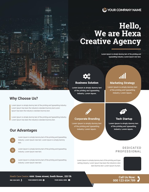 Corporate Flyer Design Template