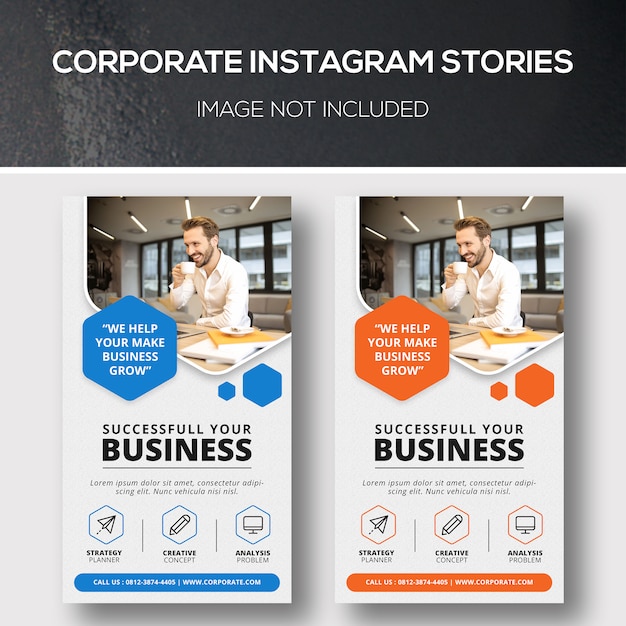 Corporate Instagram stories