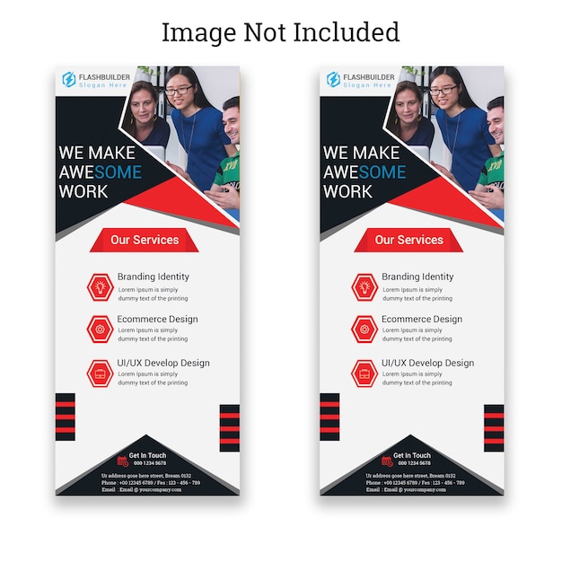 Corporate Roll Up Banner