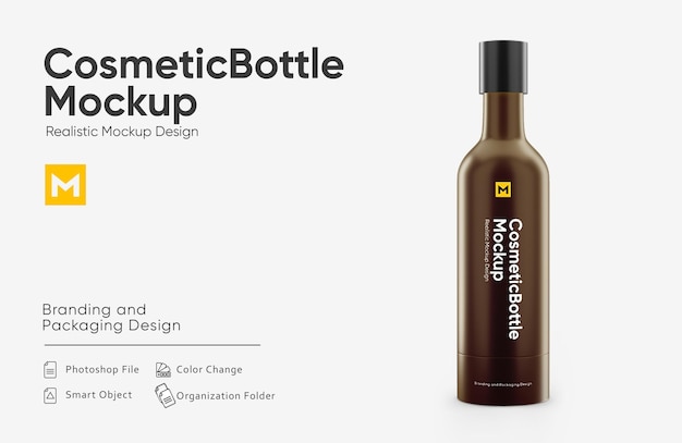 Cosmetic Bottle Mockup