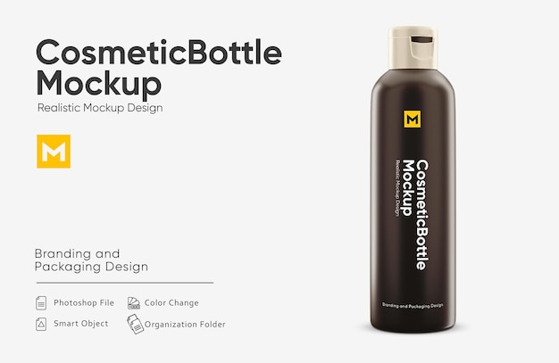 Cosmetic Bottle Mockup