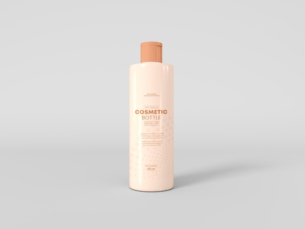 Cosmetic Bottle Packaging Mockup