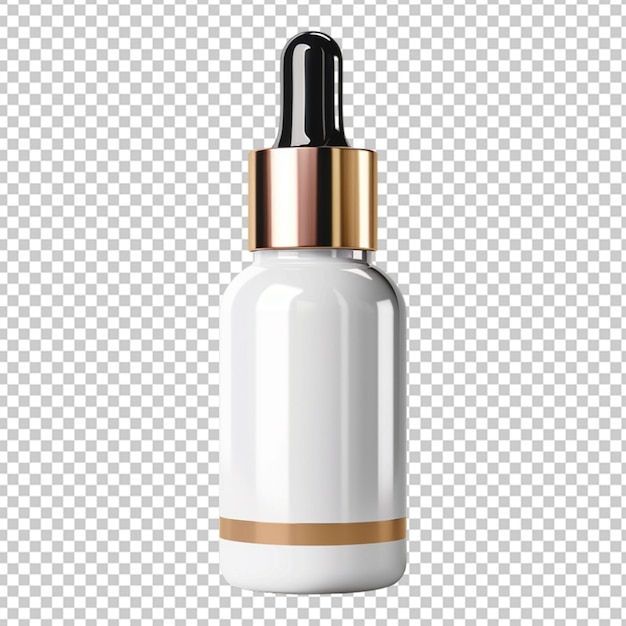 cosmetic dropper bottle