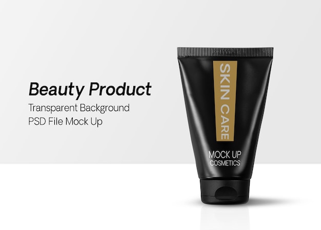 Cosmetic packaging mockup psd