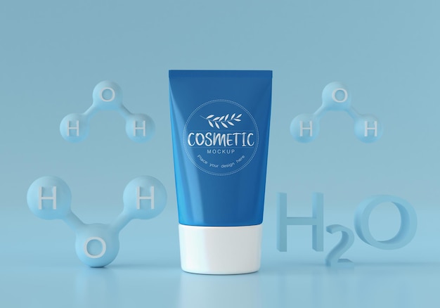 Cosmetic product Packaging Mockup