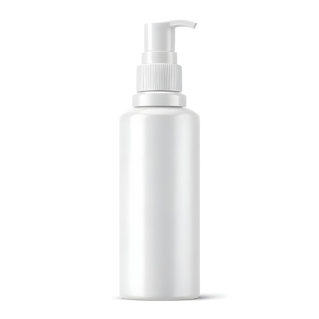 cosmetic pump or spray bottle mockup