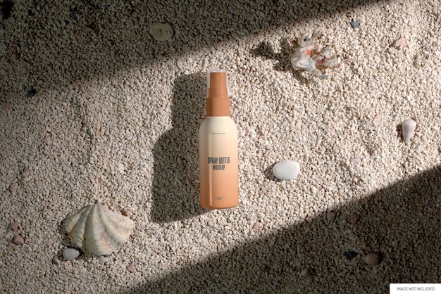 Cosmetic Serum Bottle in Sand