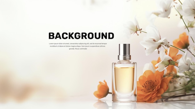 Cosmetic skincare product Background