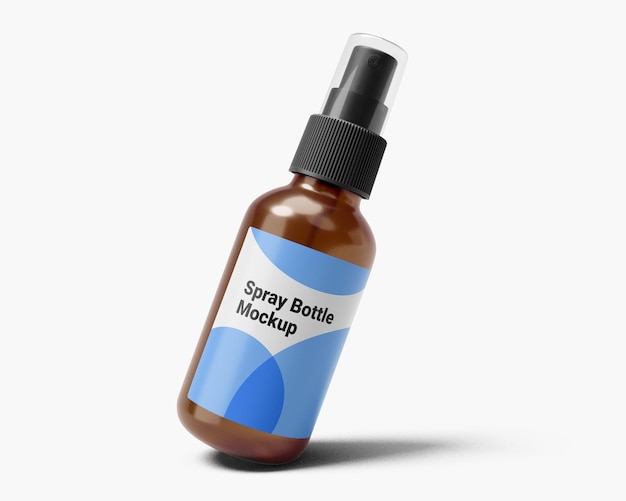 Cosmetic spray bottle mocku