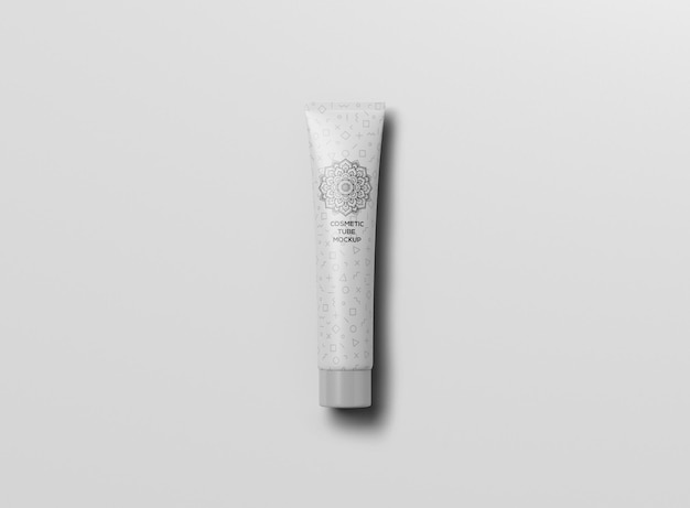 cosmetic tube mockup