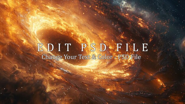 PSD cosmic inferno a black holes fiery embrace