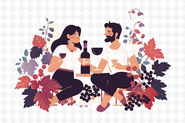 a couple sits on the floor with a bottle of wine