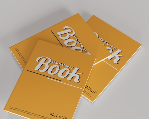 Cover Book mockup simple