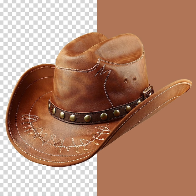 PSD cowboy accessory png isolated on transparent background