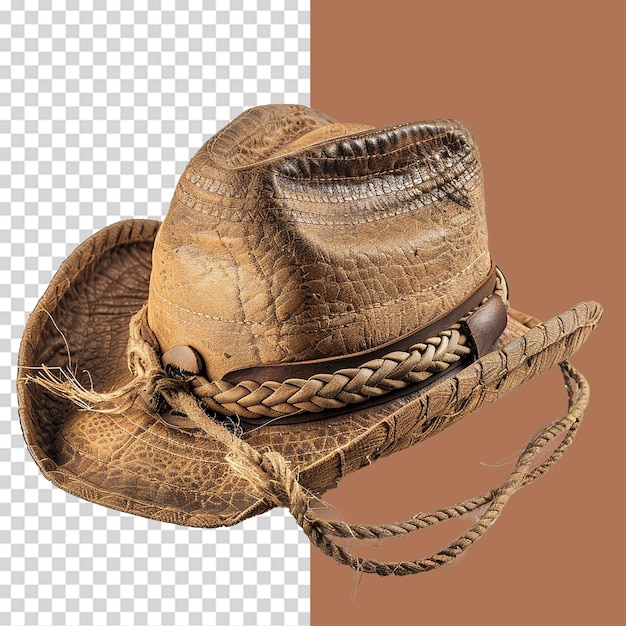 PSD cowboy accessory png isolated on transparent background