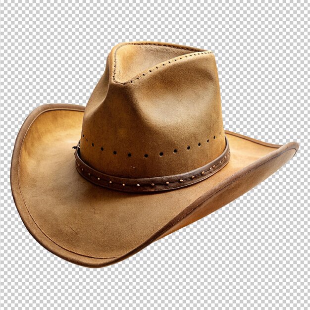 cowboy hat on transparent background