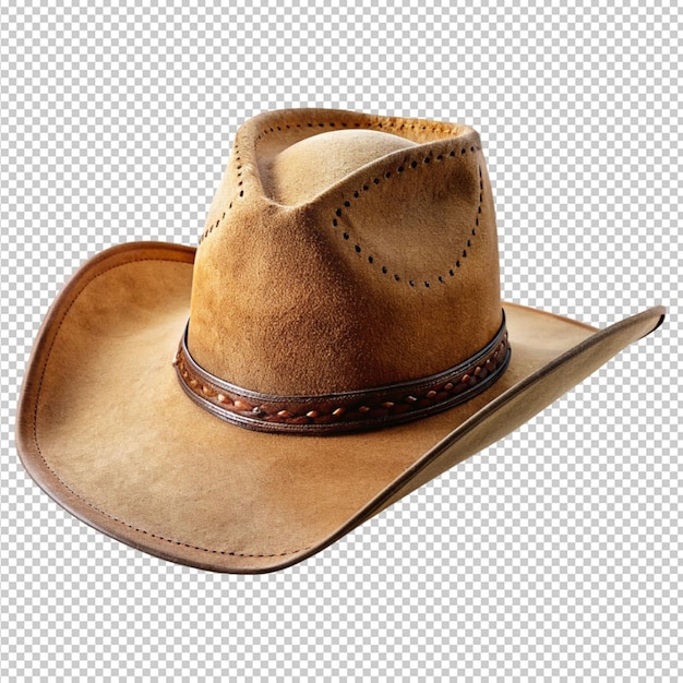 cowboy hat on transparent background