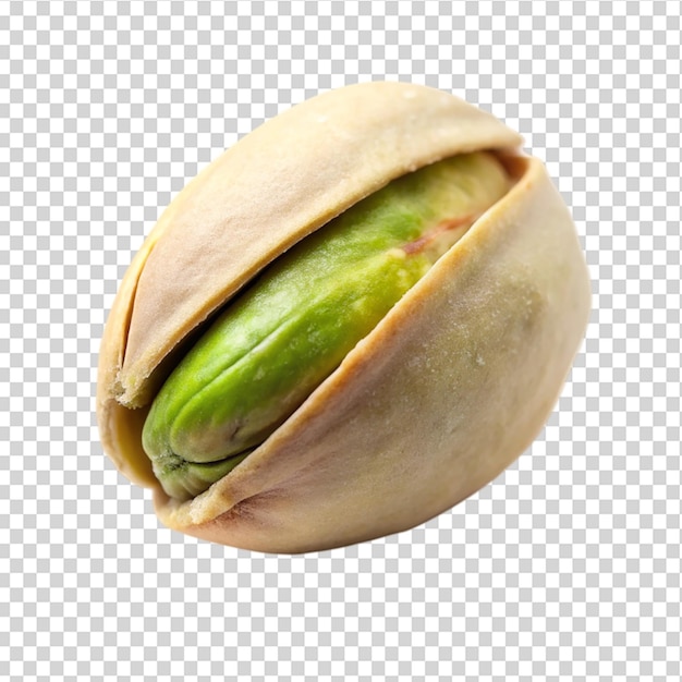 PSD cracked nut with nut inside on transparent background