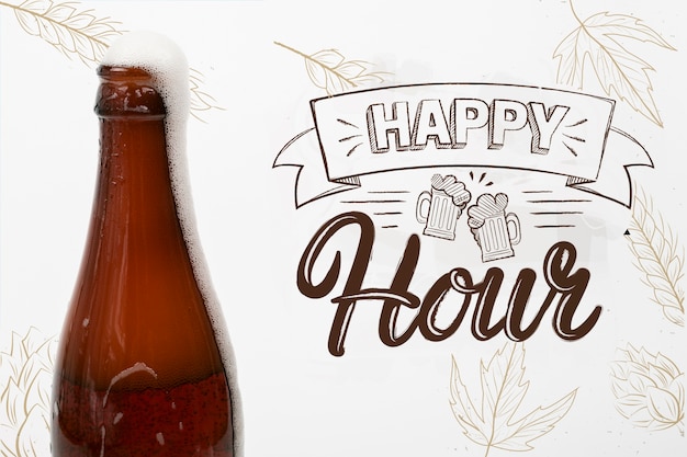 Craft beer available on happy hour