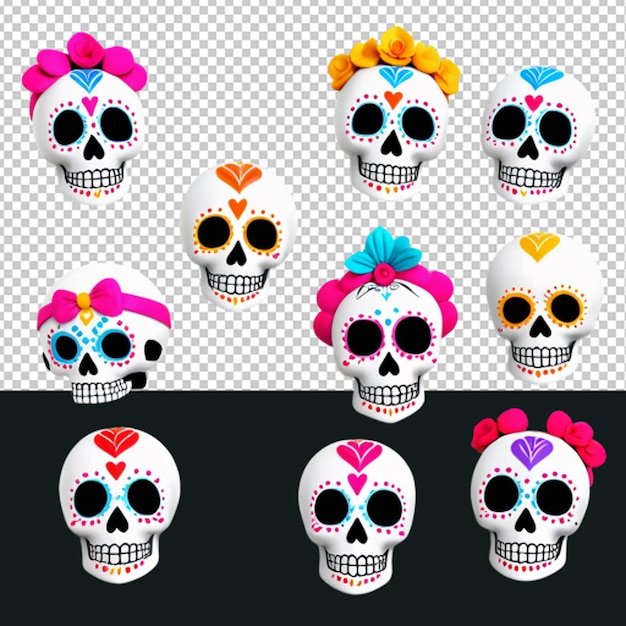 PSD crafting ofrendas for the day of the dead