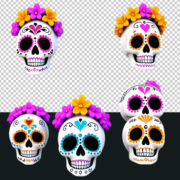 PSD crafting ofrendas for the day of the dead