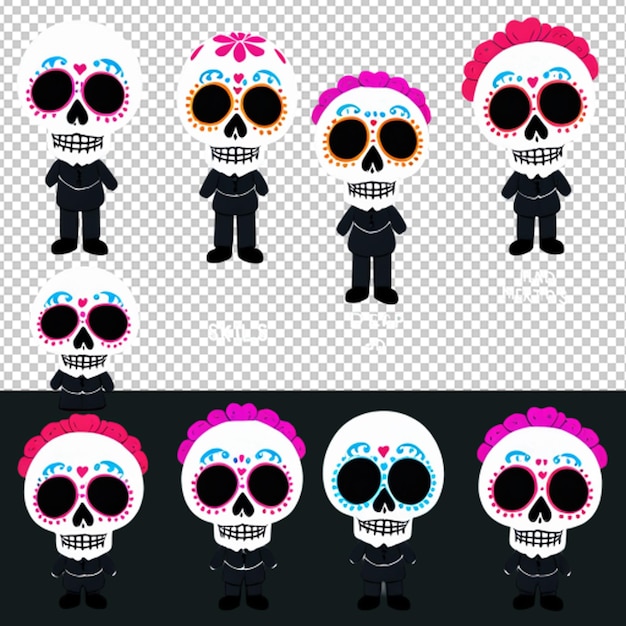 PSD crafting ofrendas for the day of the dead