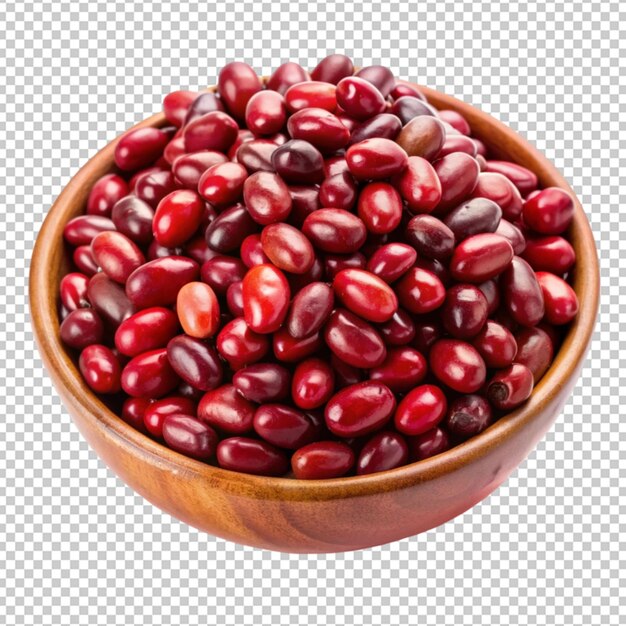 cranberry or pinto beans isolated