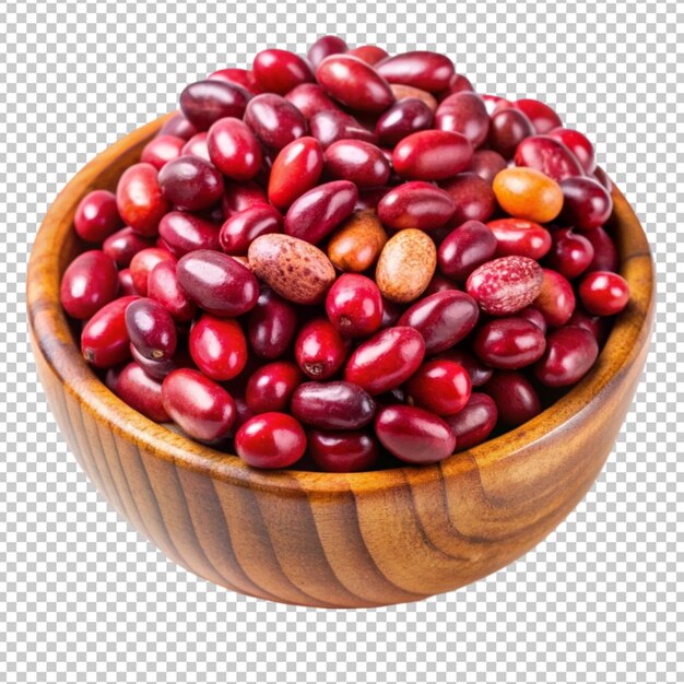 cranberry or pinto beans isolated