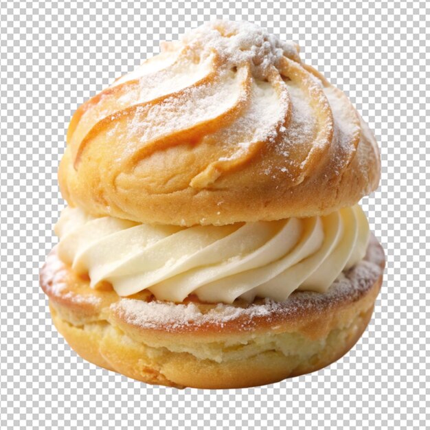 cream puff transparent background