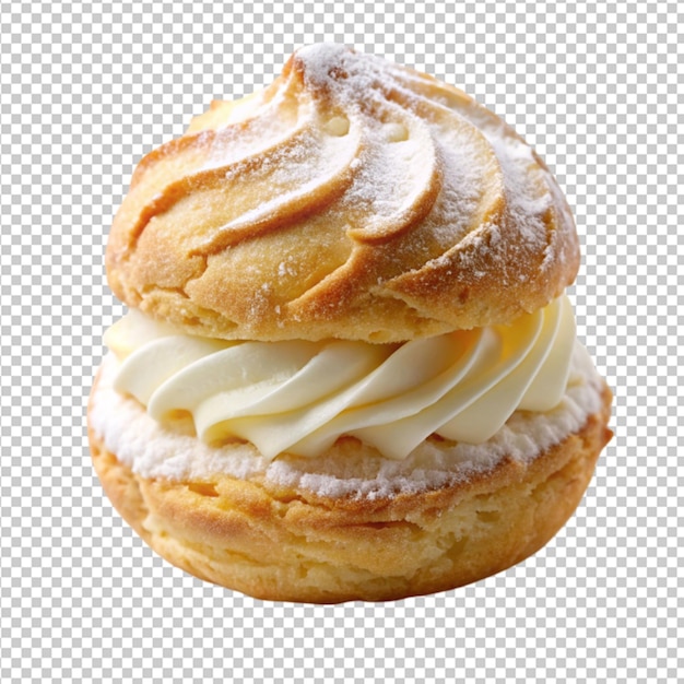 cream puff transparent background