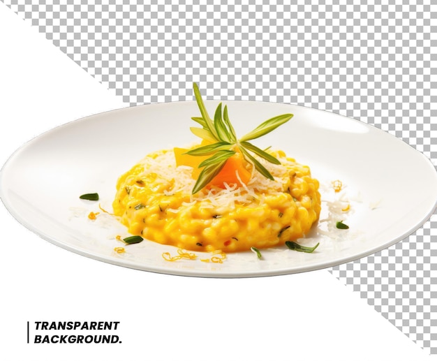 Creamy Risotto Transparent Background