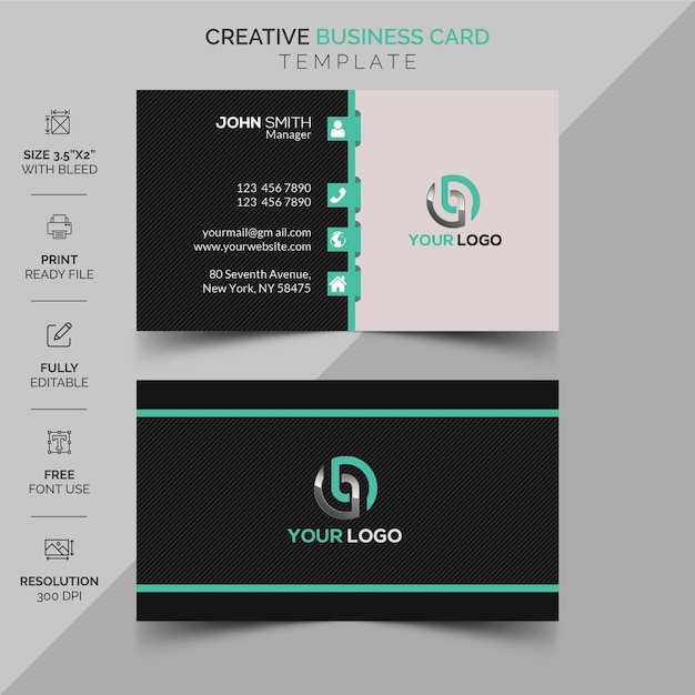 Creative Business Card Tempate