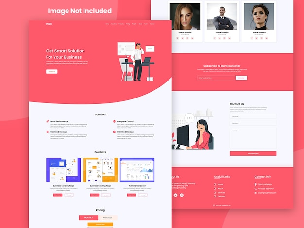 Creative Business Landing Page