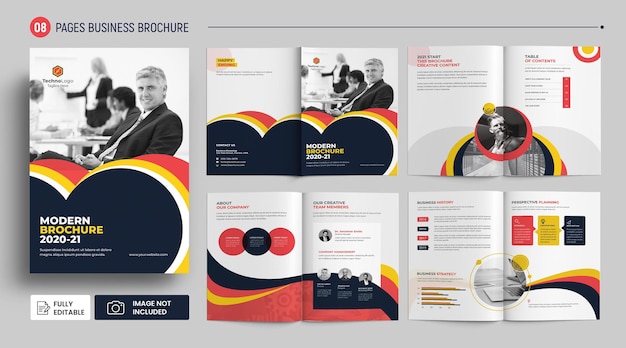 Creative company brochure template